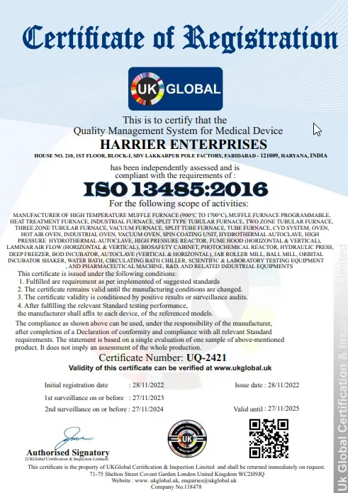 UK Global Certificate